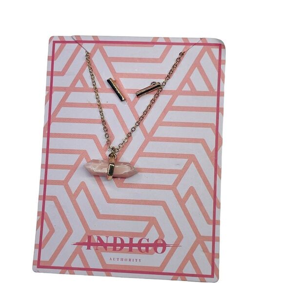 Indigo Authority Coral Necklace & Earrings Set - Picture 5 of 8